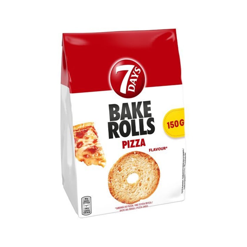 7Days Bake Rolls Pizza 150g