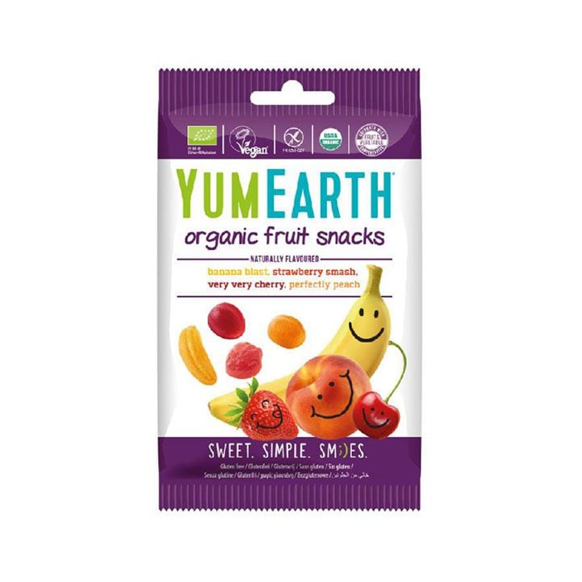 Yumearth Snack Φρούτων Βιολογικά 50g
