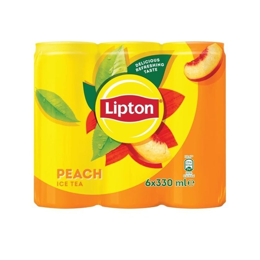 Lipton Ice Tea Ροδάκινο 6x330ml