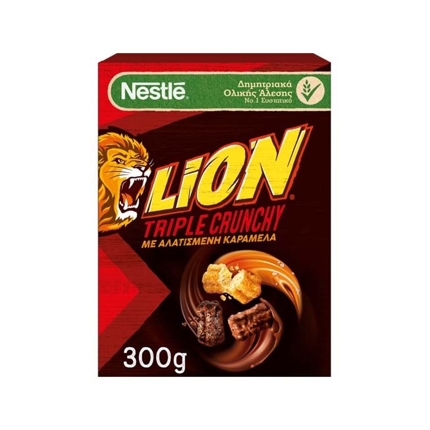 Nestle Lion Triple Crunchy Δημητριακά 300g