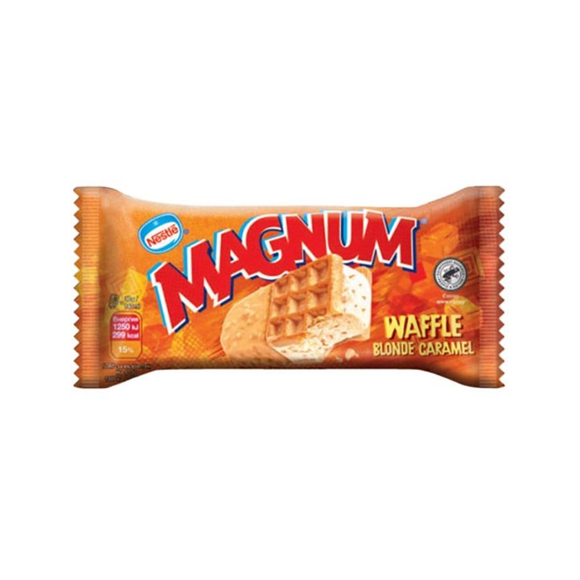 Magnum Παγωτό Waffle Blonde Caramel 140ml