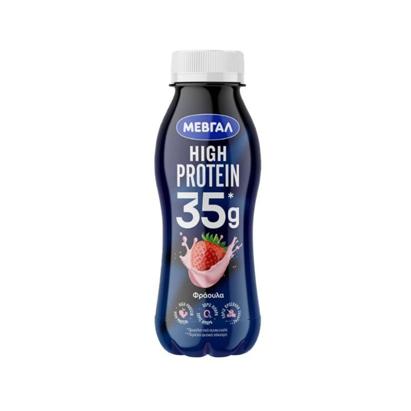 Μεβγάλ High Protein Ρόφημα Φράουλα 330ml