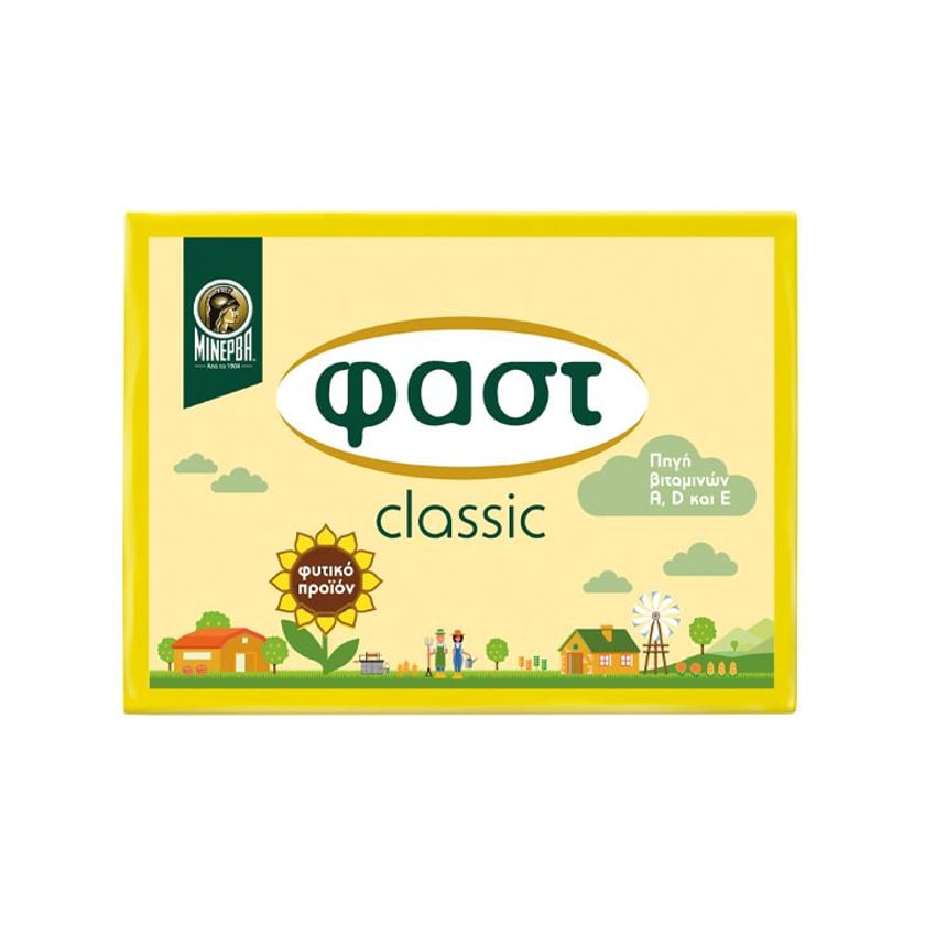 Μινέρβα Φαστ Classic Μαργαρίνη 225g