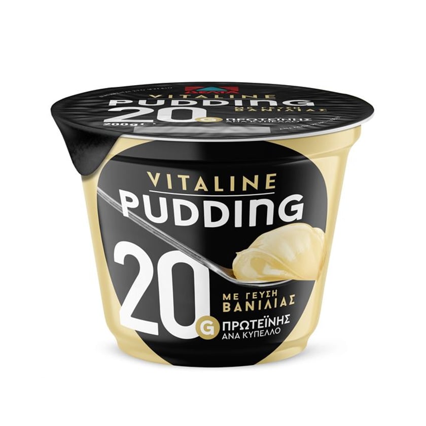 Δέλτα Vitaline Go Protein Pudding Βανίλια 200g