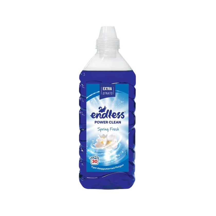Endless Liquid Laundry Detergent Power Clean 1.85l