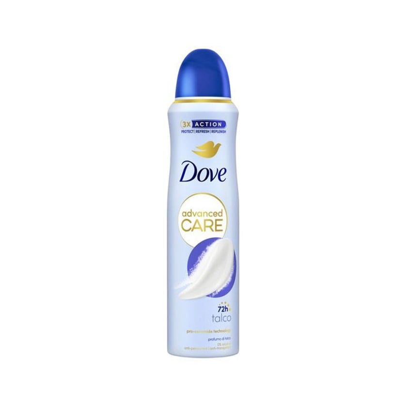 Dove Αποσμητικό Spray Advanced Care Talco 150ml