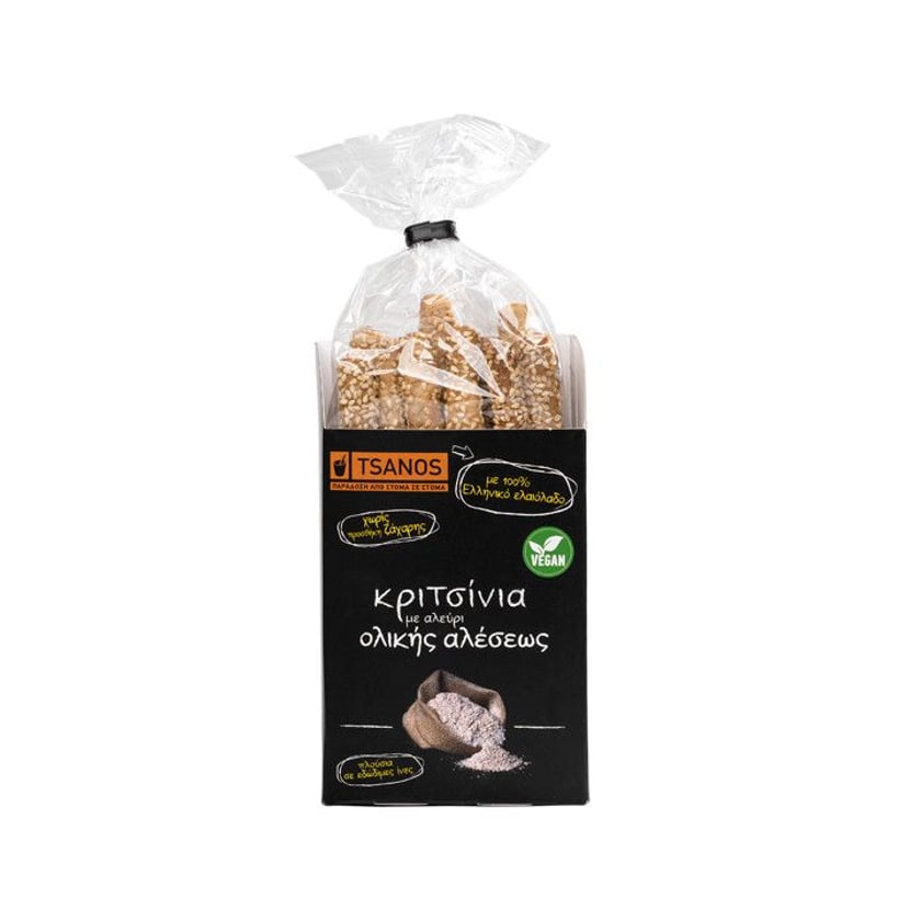 Tsanos Κριτσίνια Ολικής Άλεσης 55g