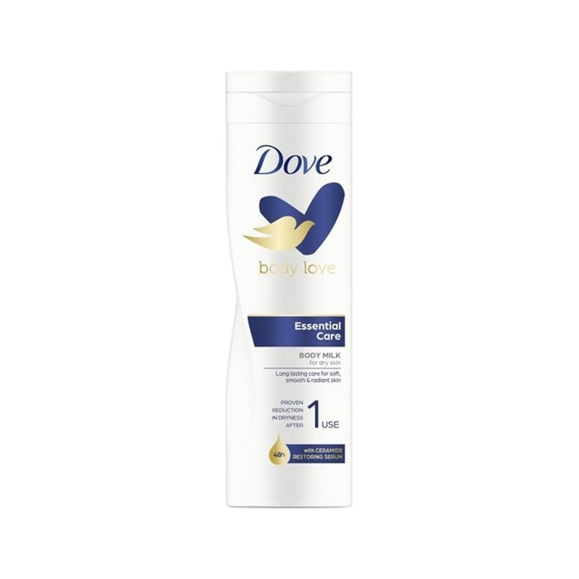 Dove Essential Care Γαλάκτωμα Σώματος Body Love για Ξηρό Δέρμα 250ml