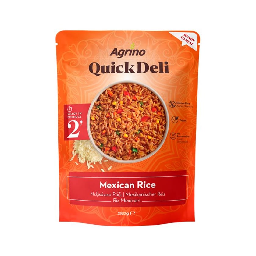 Agrino Quick Deli Μεξικάνικο Ρύζι 250g