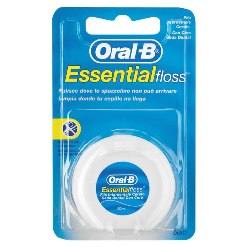Oral-B Οδοντικό Νήμα Κηρωμένο 50m