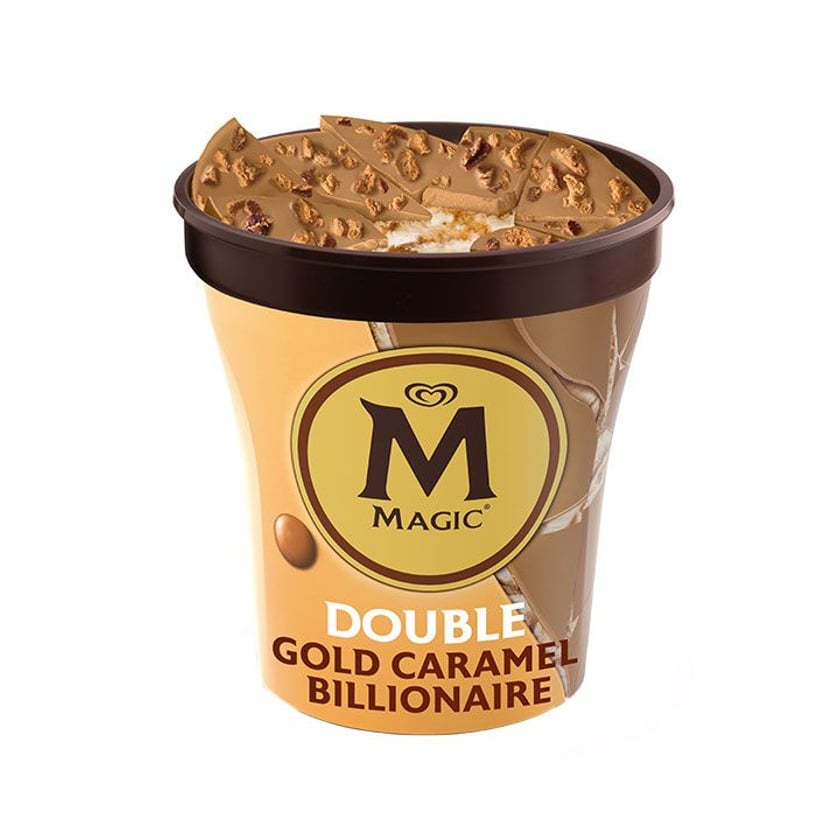 Magic Παγωτό Κύπελλο Double Gold Caramel 440ml