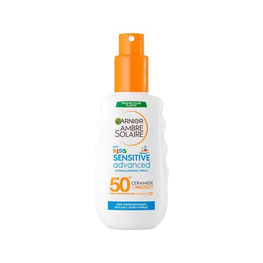 Garnier Ambre Solaire Kids Sensitive Advanced Παιδικό Αντηλιακό Spray SPF50+ 150ml