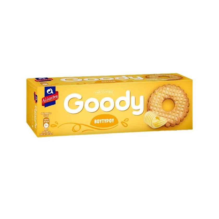 Αλλατίνη Goody Μπισκότα Βουτύρου 175g