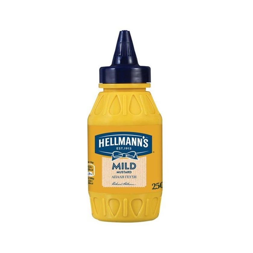 Hellmann`s Μουστάρδα Απαλή 250g