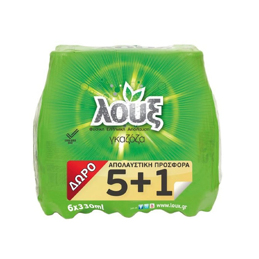 Λουξ Γκαζόζα 6x330ml 5+1 Δώρο