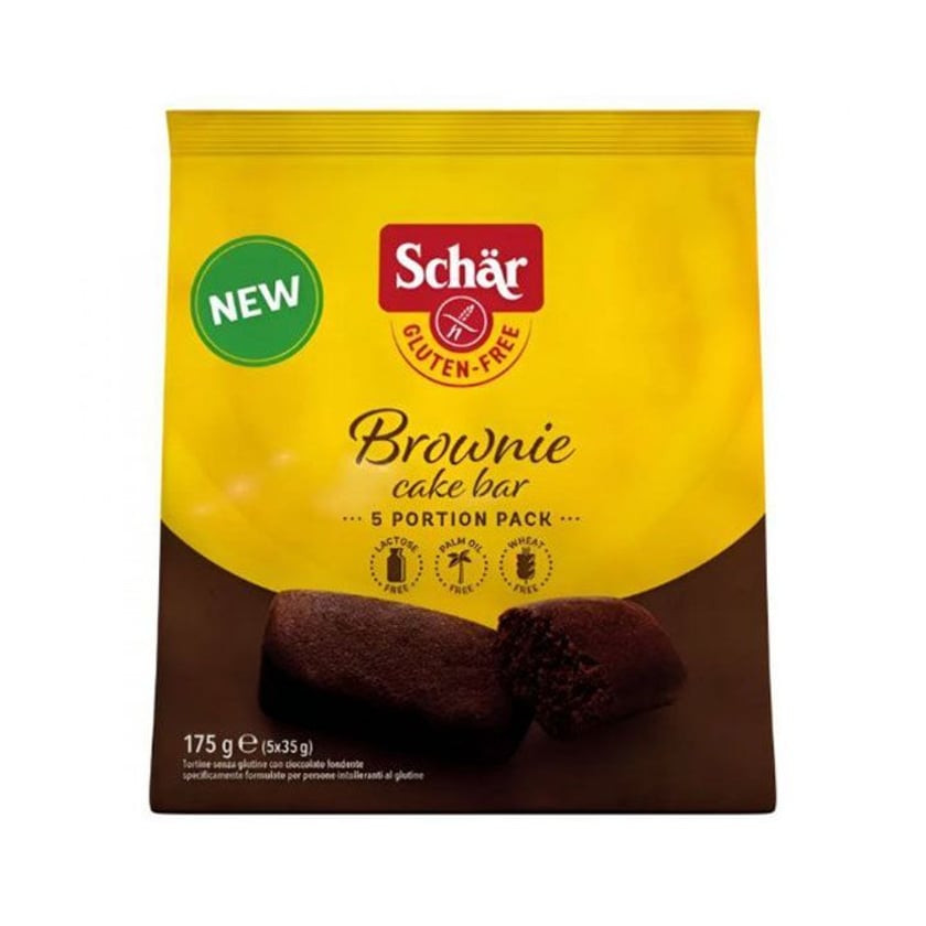 Schar Brownie Cake Bar Χωρίς Γλουτένη 175g
