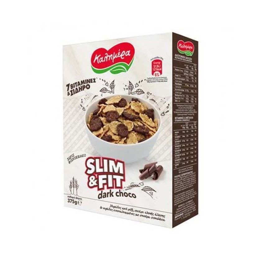 Καλημέρα Δημητριακά Slim & Fit Dark Chocolate 375g