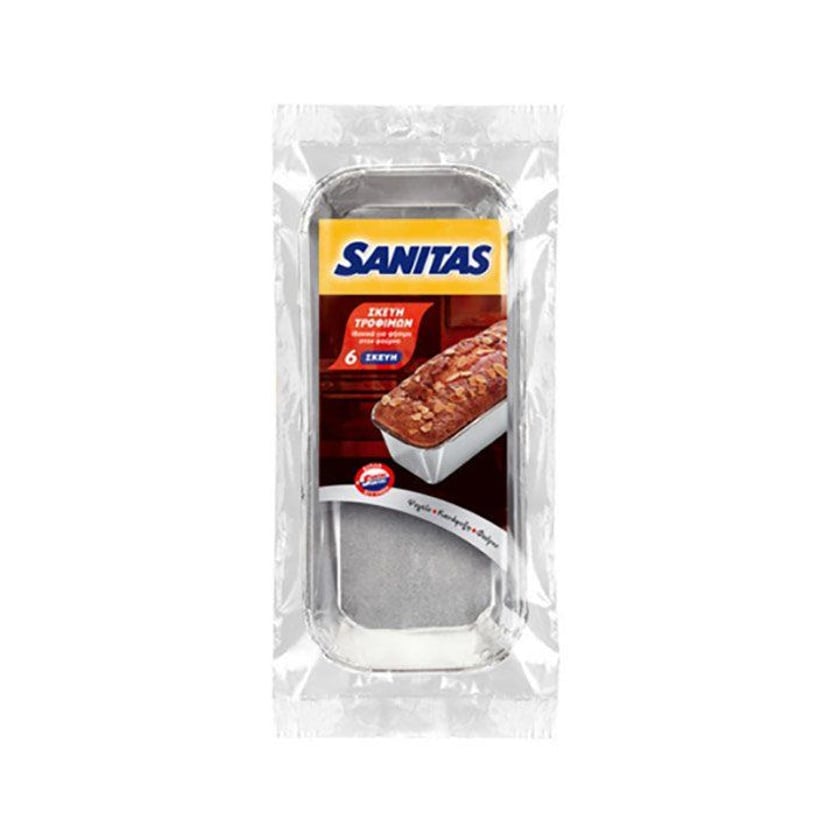 Sanitas Alu Tray Cake S3 6 τεμ