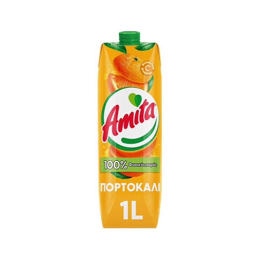 Amita Πορτοκάλι 100% 1l