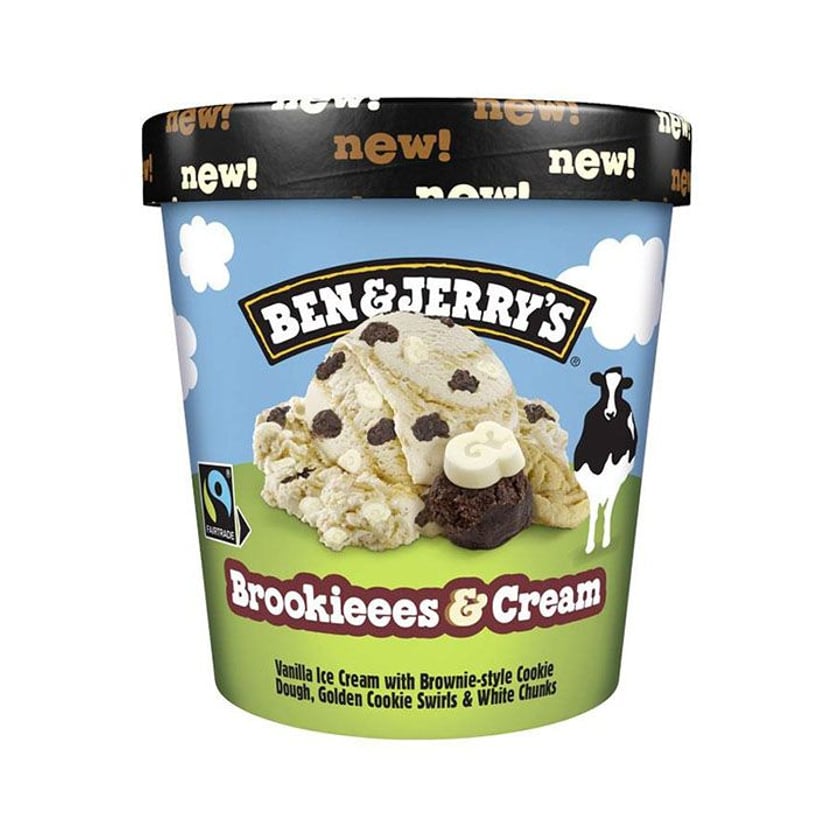 Ben & Jerry's Παγωτό Brookieees & Cream 465ml