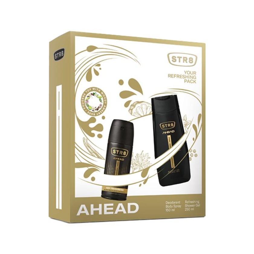 STR8 Αποσμητικό Spray Ahead 150ml & 1 STR8 Αφρόλουτρο Ahead 250ml