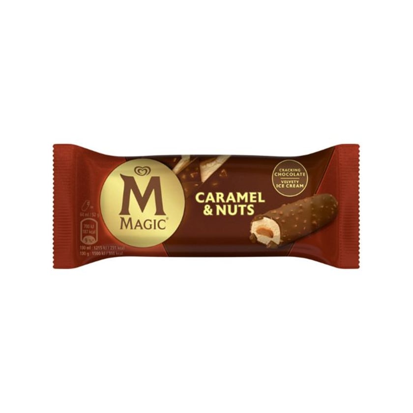 Magic Παγωτό Μπάρα Caramel & Nuts 64ml