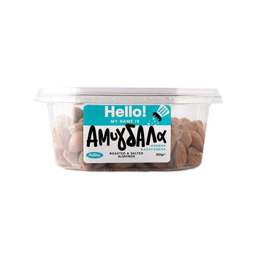 Pellito Hello Αμύγδαλα Ψημένα & Αλατισμένα 150g