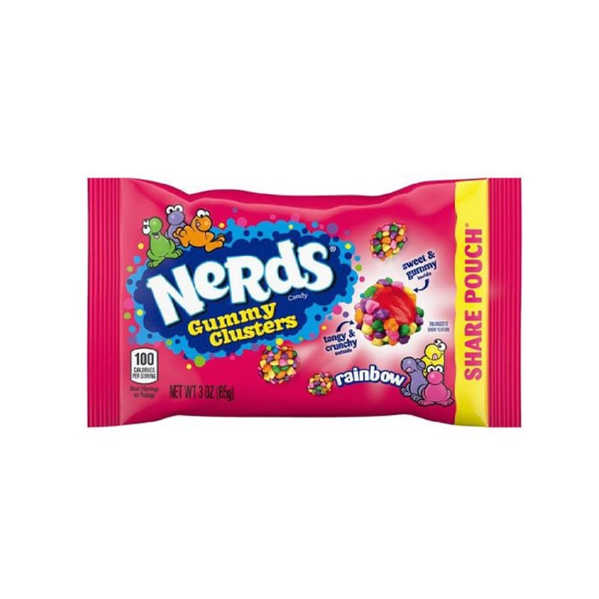Nerds Gummy Clusters Rainbow 85g