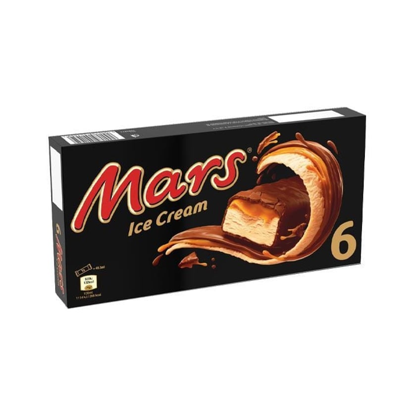 Mars Ice Cream Bar 6x49.5ml
