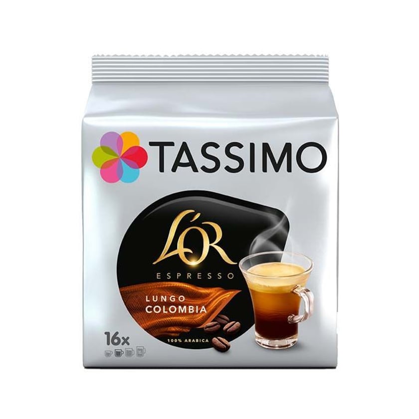 L'Or Espresso Colombia Capsules Campatible With Tassimo Machine16x6.9g