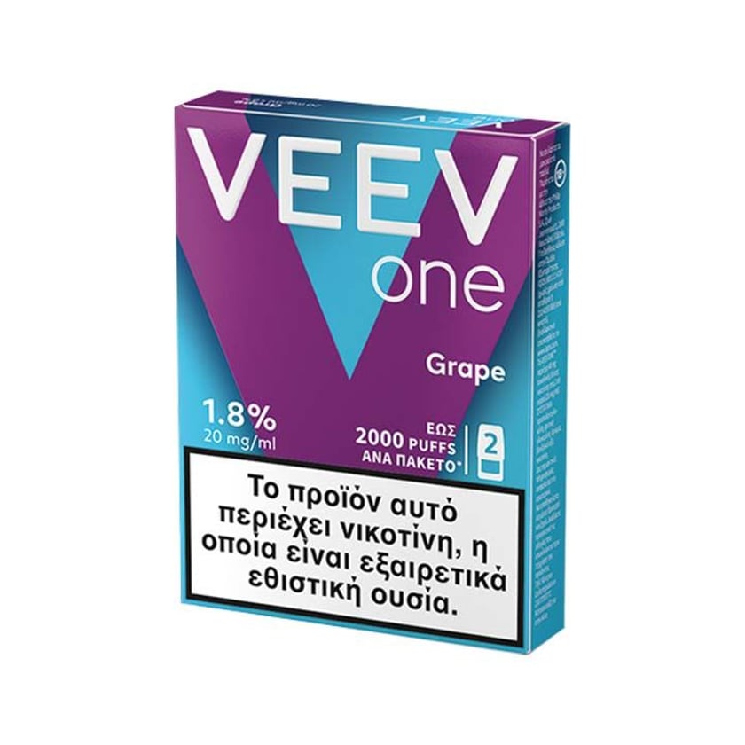 Veev One Pods Grape 1.8% Pack