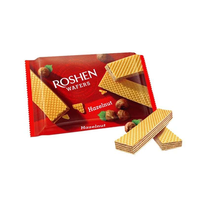 Roshen Γκοφρέτα με Κρέμα Φουντούκι 72g