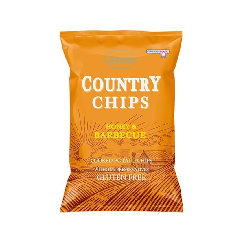 Jumbo Country Πατατάκια Μέλι & BBQ 150g