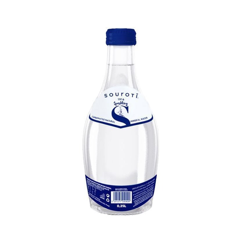 Σουρωτή Ανθρακούχο Νερό Φιάλη 250ml