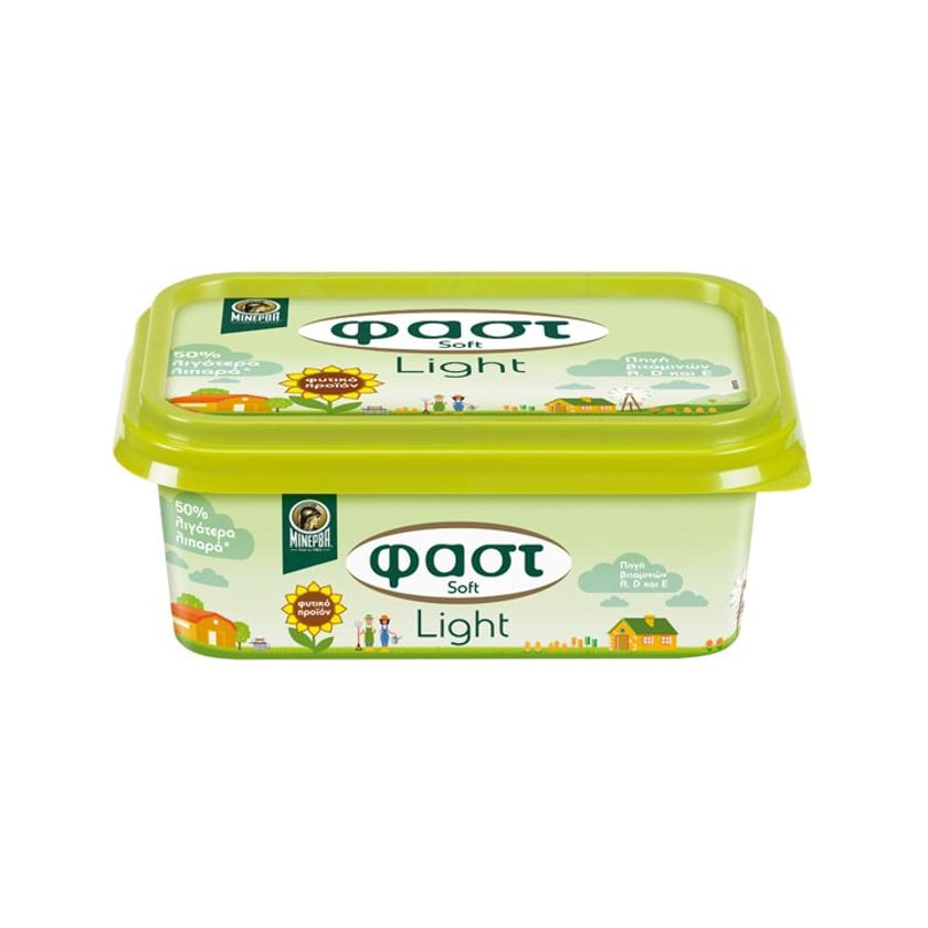 Μινέρβα Φαστ Soft Light Μαργαρίνη 220g