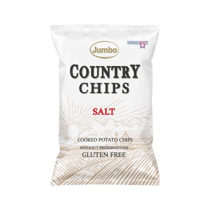 Jumbo Country Πατατάκια Αλάτι 150g