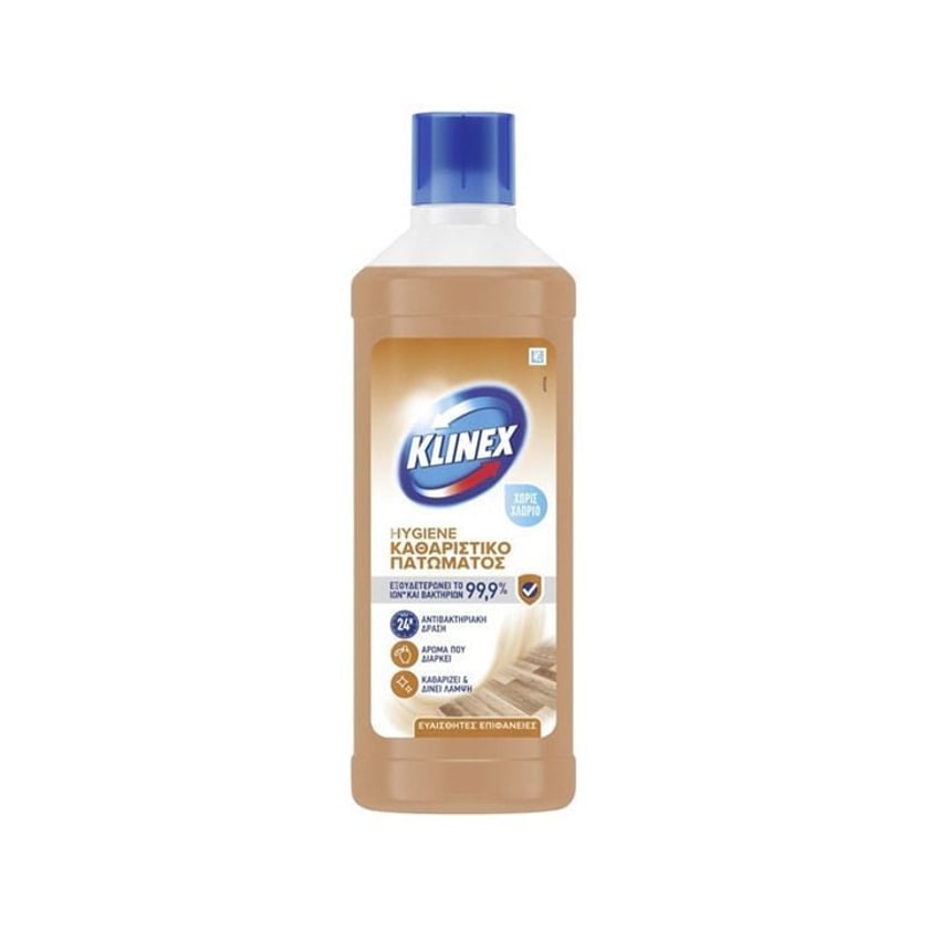 Klinex Καθαριστικό Πατώματος Hygiene Ευαίσθητες Επιφάνειες 1l