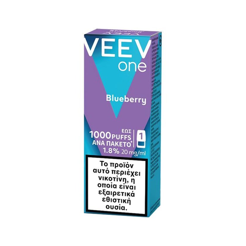 Veev One Pod Blueberry 1.8% Package