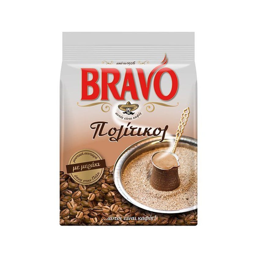 Bravo Ελληνικός Καφές Πολίτικος 194g