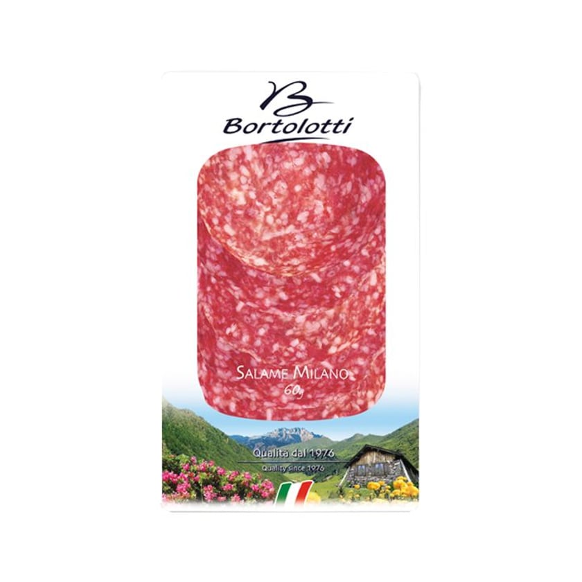 Bortolotti Σαλάμι Milano Σε Φέτες 60g