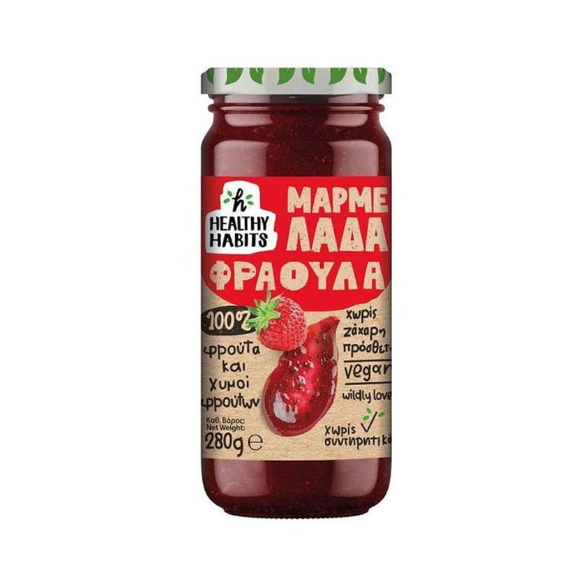 Healthy Habits Μαρμελάδα Φράουλα 280g