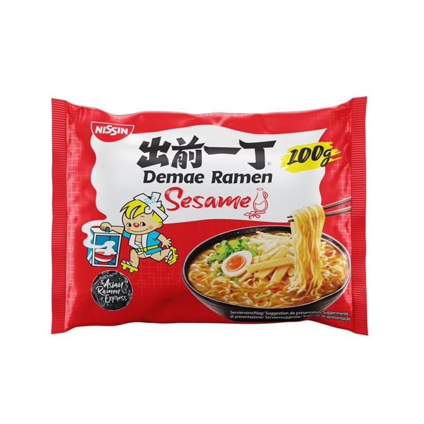 Nissin Demae Ramen Instant Noodles Σουσάμι 100g
