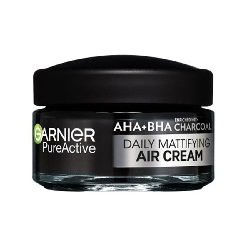 Garnier Pure Active Air Cream Κρέμα Προσώπου Charcoal με Ελαφριά Υφή για Επιδερμίδα με Ατέλειες 50ml