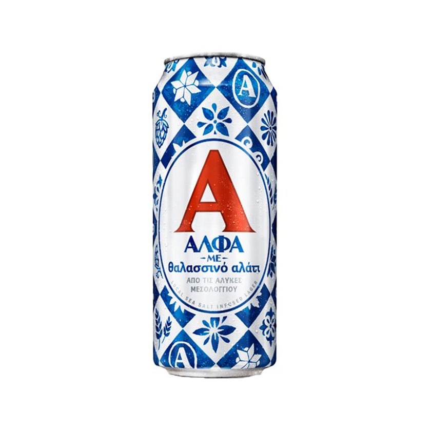 Άλφα με Θαλασσινό Αλάτι Κουτί 500ml