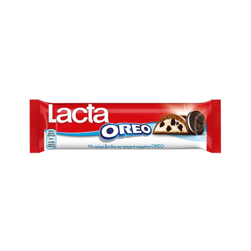 Lacta Σοκολάτα Μπισκότο Oreo 37g