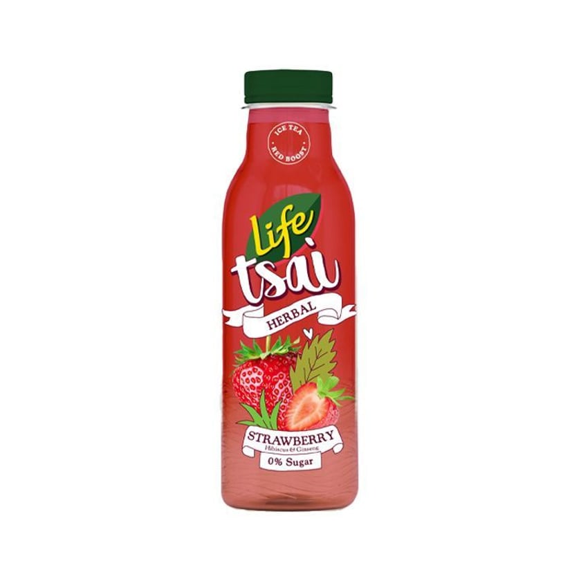 Life Tsai Red Boost Φράουλα 500ml