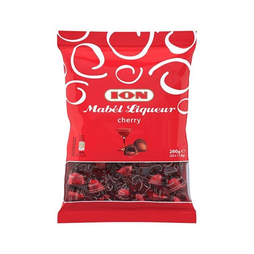 Ίον Σοκολατίνια Mabel Liqueur Cherry 260g