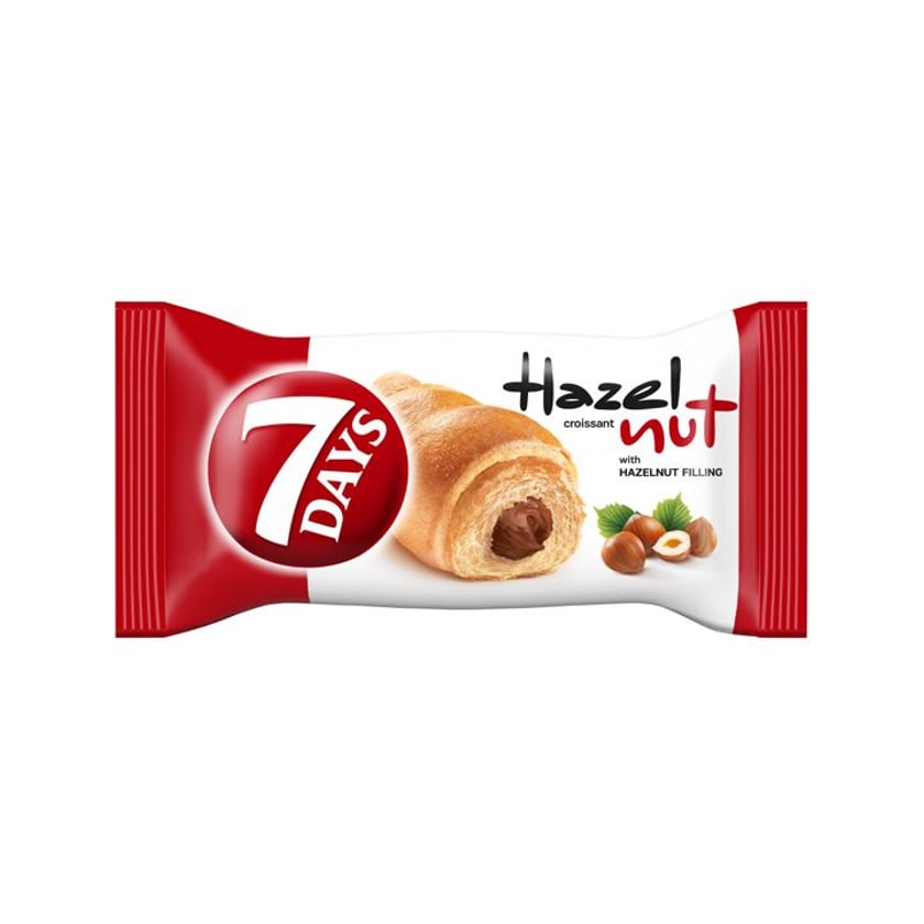 7Days Κρουασάν Πραλίνα Φουντουκιού 70g