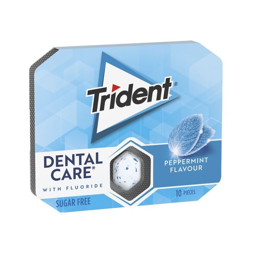 Trident Dental Care Τσίχλες Μέντα 17g