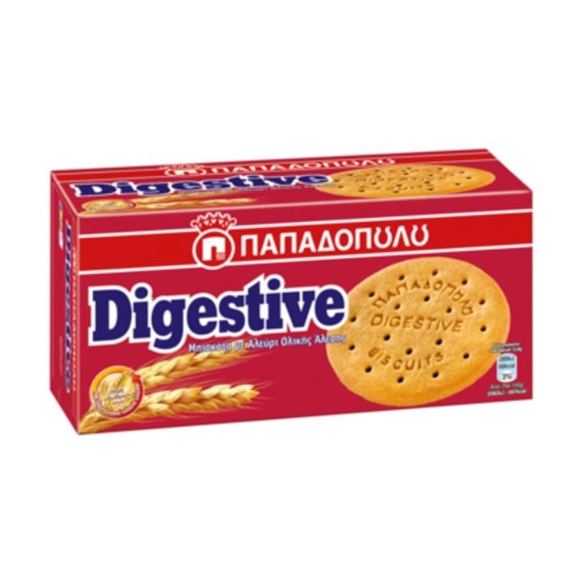 Παπαδοπούλου Μπισκότα Digestive 250g